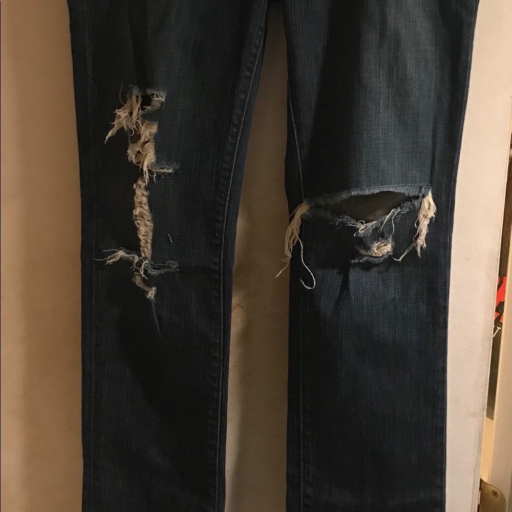 J Brand “Torn DVK” jeans